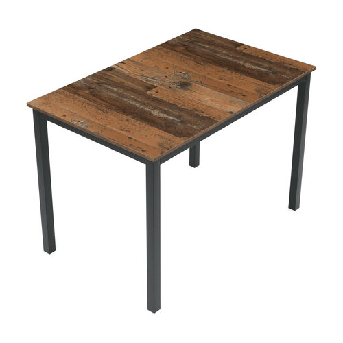 Jídelní stůl BLOCK Old Wood, 110 × 70 × 75 cm