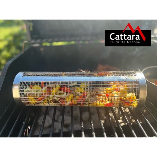 Cattara 13058 Grillkorb, 9 x 30 cm, Edelstahl