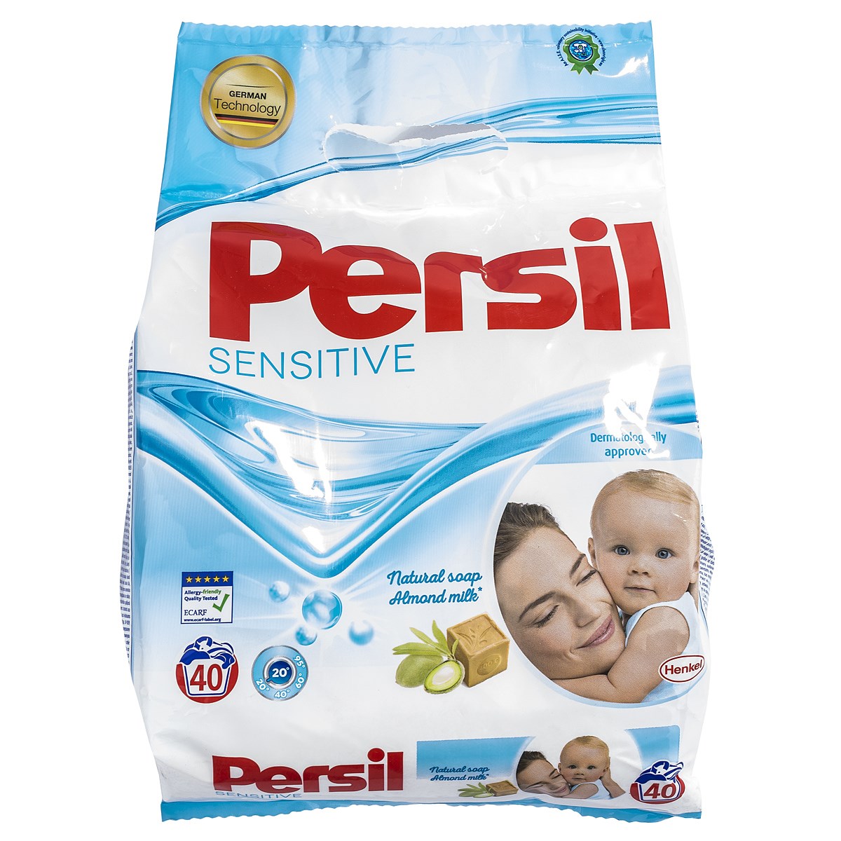 Persil Prací prášok Sensitive 40 PD, 2,8 kg