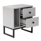 Nachttisch Glimmer Grey