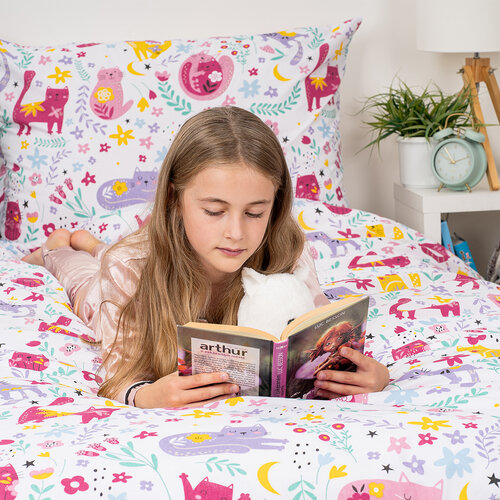 4Home Playful Paws otroška bombažna posteljnina,140 x 200 cm, 70 x 90 cm
