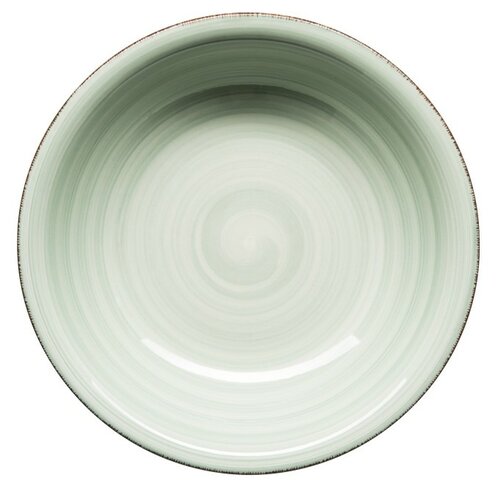 Farfurie adanca MÃ¤ser Bel Tempo din ceramica, verde, 21,5 cm