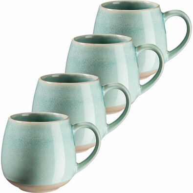 Mäser Set 4 velikih skodelic AQUATA – 500 ml, zelene