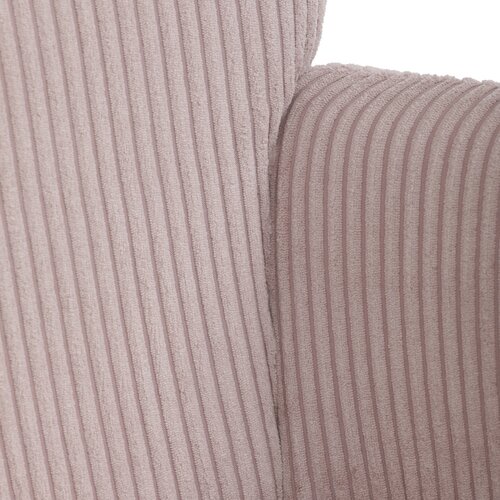 Entspannungssessel mit Fußstütze L7285 PINK6, rosa