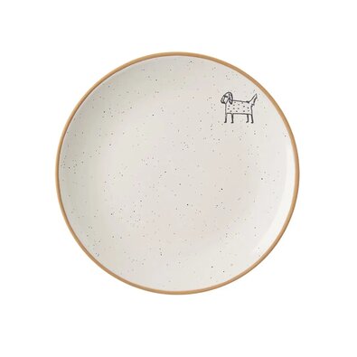 Farfurie de desert din ceramică Orion Fermă Câine, diam. 19,5 cm