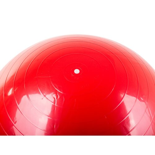 Piłka gimnastyczna 65 cm z pompką, czerwony