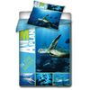 Bavlněné povlečení Animal Planet  Mořská želva , 140 x 200 cm, 70 x 80 cm