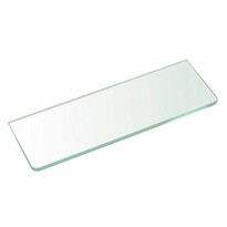 Etajeră SAPHO 23478 20 x 10 x 0,8 cm,  sticlă transparentă