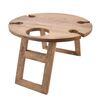Orion Piknikový stolek/tác z mangového dřeva, 39,5x 24,5 cm
