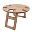 Orion Piknikový stolek/tác z mangového dřeva, 39,5x 24,5 cm