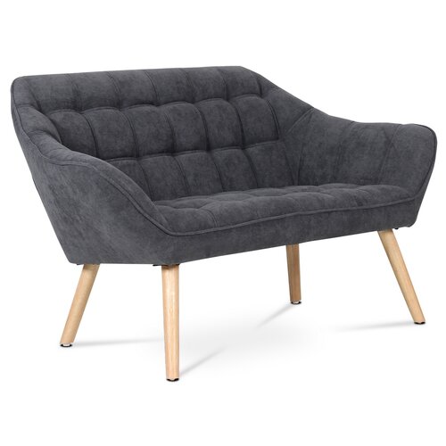 Zweisitziges Sofa AK-322 GREY2, grau