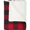 Pătură din imitaţie de lână Mistral Home Scot army, roşu, 150 x 200 cm
