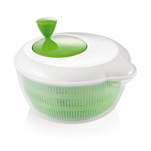 Uscător salată Tescoma HANDY cu centrifugă verde,