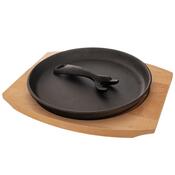 Orion Pánev litina s prkénkem, 22 cm