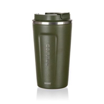 Banquet termohrnek potovalni ARTY 450 ml, zelen