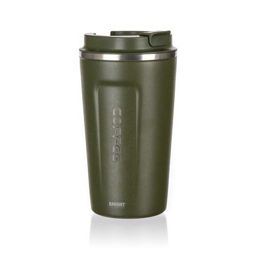 Banquet termohrnek potovalni ARTY 450 ml, zelen