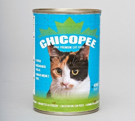 Chicopee konzerva s rybím masem, 400g