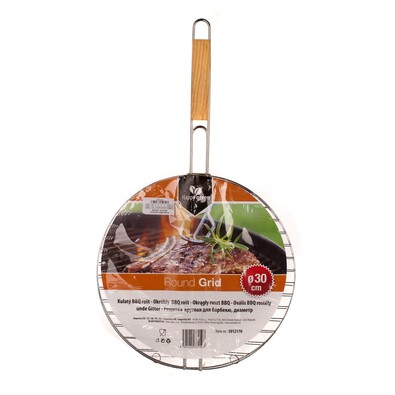 Happy Green Okrogel rešetka za žar BBQ, 30 cm