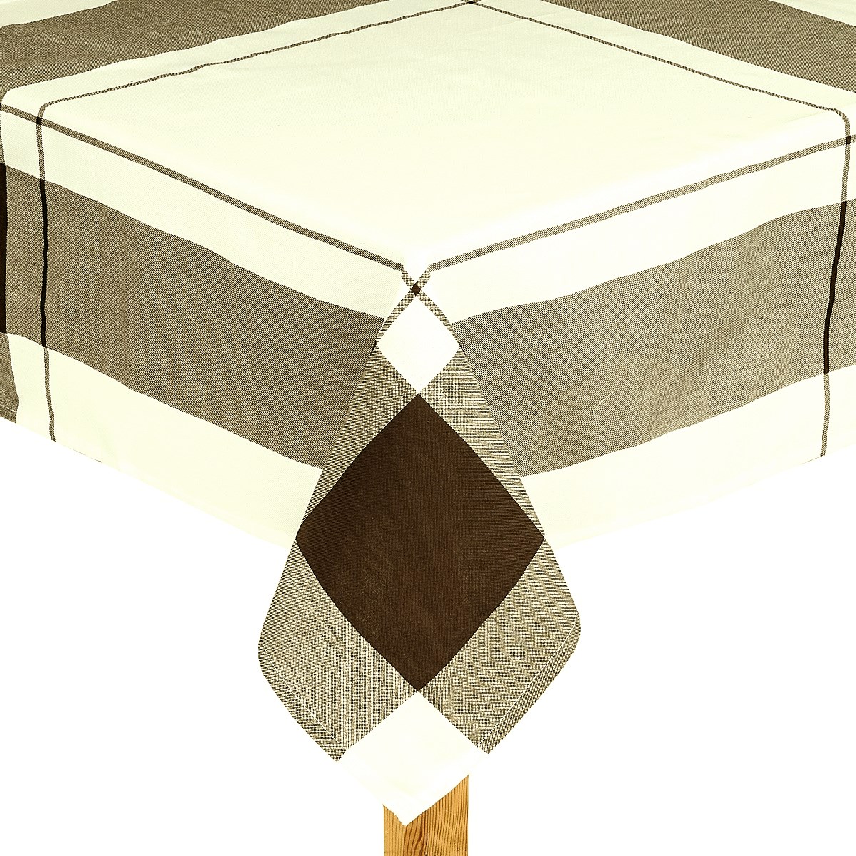 Forbyt Obrus kocka hnedá, 85 x 85 cm, 85 x 85 cm