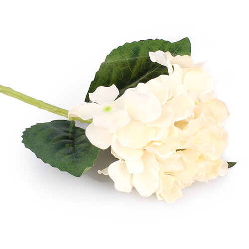 Umelá kvetina Hortenzia biela