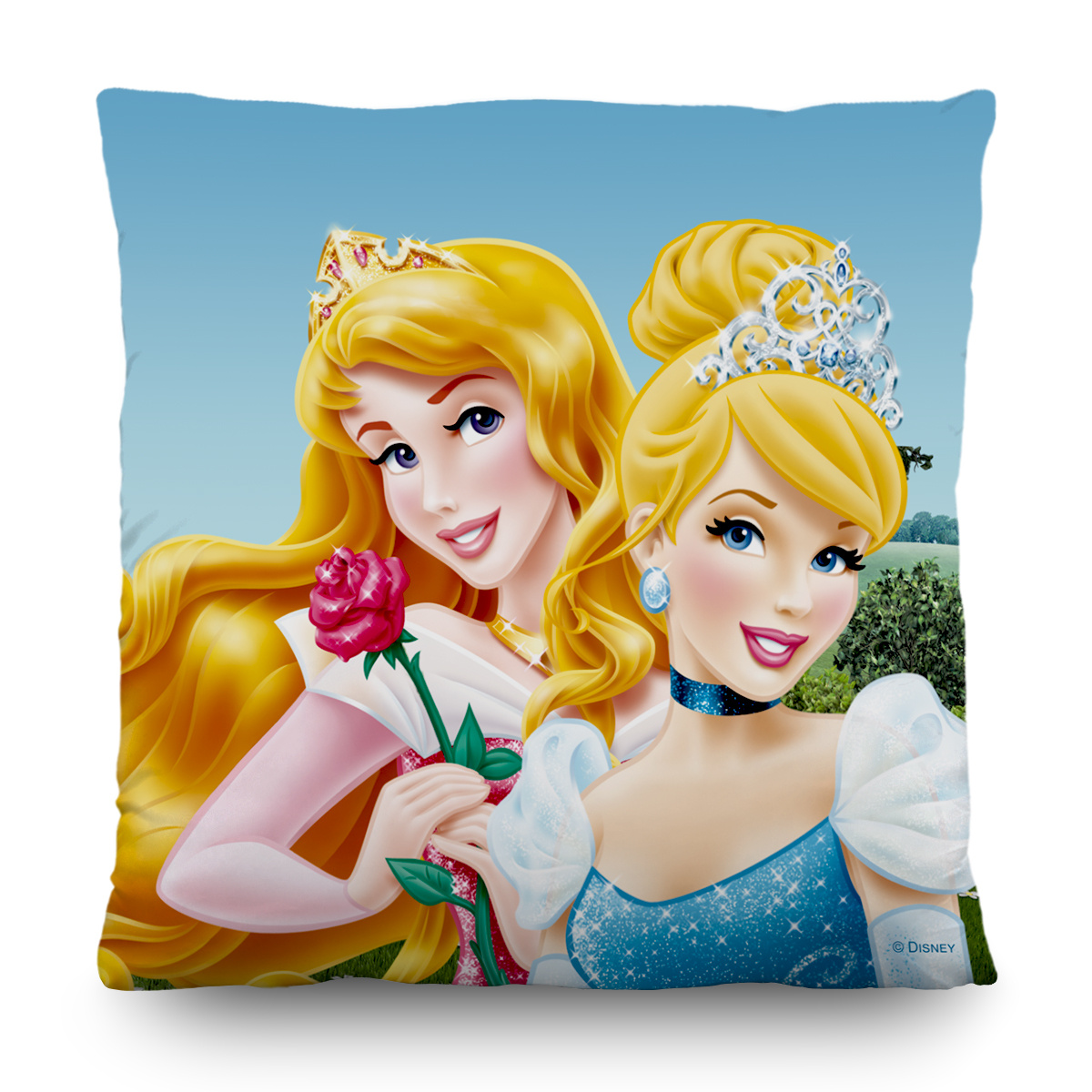 Obrázok AG Design CND 3118 Princezny Disney, Dekorativní polštář 40x40 cm