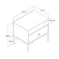 Nachttisch Lizbon Walnut