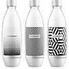 SodaStream Flasche TriPack 1 l Fuse Black&White