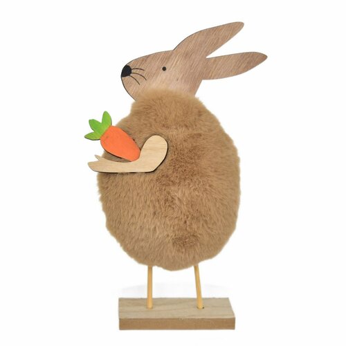Великодні прикраси Плюшевий зайчик, 10 x 20 x 3 см