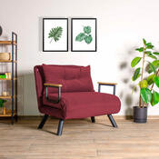 Sando Single Maroon fotel