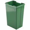 Elletipi Plastični koš z ročajem 10 l, zelen