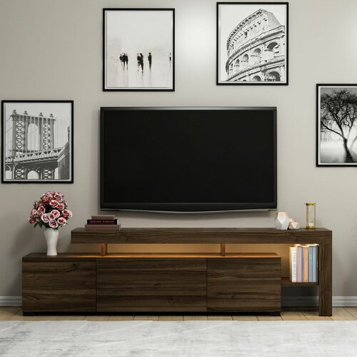 Televízny stolík Beliz Walnut
