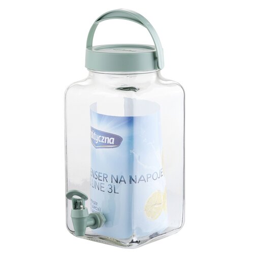 Pitna steklenica s pipo Pear Line, 3 l