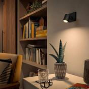 Philips Hue 53090/30/P6 bodové LED svietidlo s diaľkovým ovládačom Runner 5,5 W, čierna