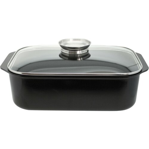 Elo 82840 Basic Sütőedény üveg fedéllel és aromafogantyúval Raffinesse 40 x 26 cm