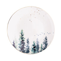 Misty Forest Porcelánový dezertní talíř Forest, 20 cm Misty Forest Porcelánový dezertní talíř Forest, 20 cm