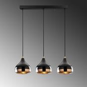 Lampa wisząca Horizont Yildo - 6877, czarny-miedziany