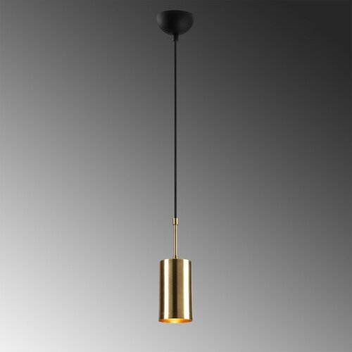 Lampa wisząca Kem - 6396, złoty-czarny