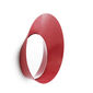 Wieszak Ready Hook z lusterkiem 20 cm, czerwony
