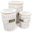 3-delni set pletenih košov Willow