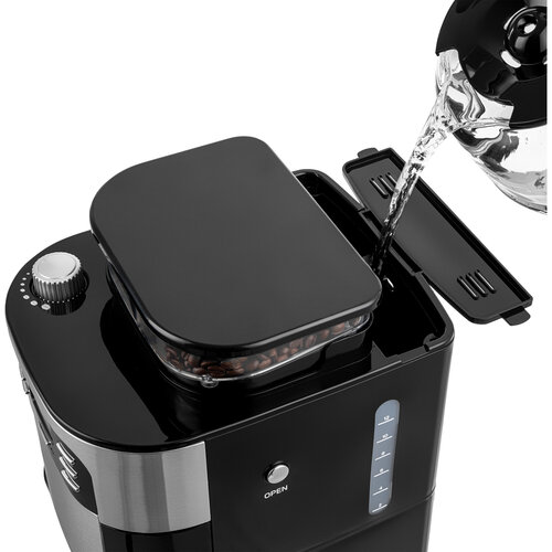 Sencor SCE 7000BK Kaffeemaschine, Schwarzschwarz,
