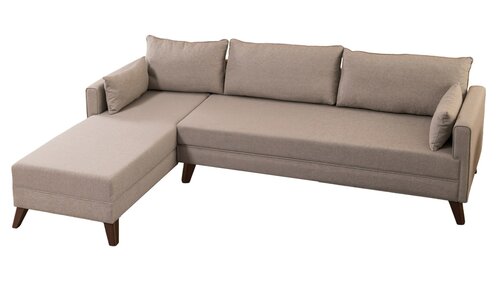 Sofa narożna Bella Narożnik Lewy 1 Kremowy