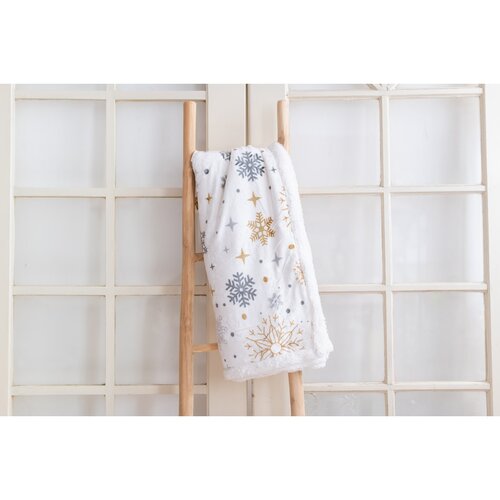 Koc z barankiem Magic white, 150 x 200 cm