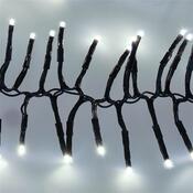 Solight 1V11-W Vánoční LED řetěz s dálkovým ovládáním Cluster 576 LED, studená bílá, 5 m