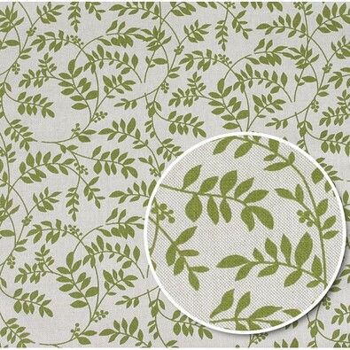Obrus Ivo Gałązka zielony, 85 x 85 cm