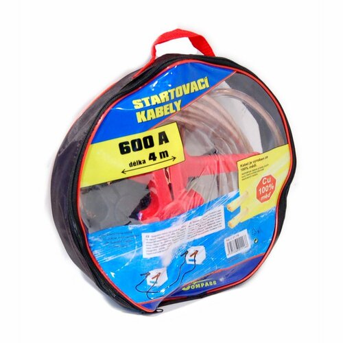 Compass Kable rozruchowe Zipper Bag 600 A, 4 m