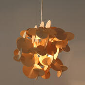 Żyrandol Bau Lamp S 44 cm, naturalny