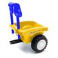 Tractor pentru copii Baby Mix cu remorcă și unelte New Holland, galben