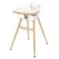 Scaun de masă pentru copii Baby Mix Ingridwooden, bej