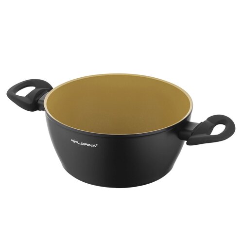 Florina Aluminijski lonec s pokrovom AmVegan byMateusz Gessler, 20 cm, 2,1 l