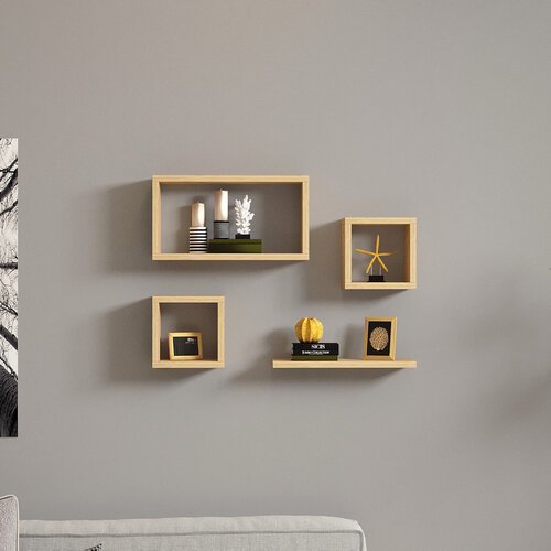 Półka Babi Sapphire Oak, 4 szt.